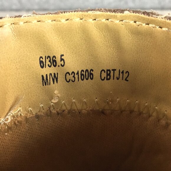 B.O.C. Born Concept Brown Leather Slip On Clog Sz 6 - Picture 9 of 10